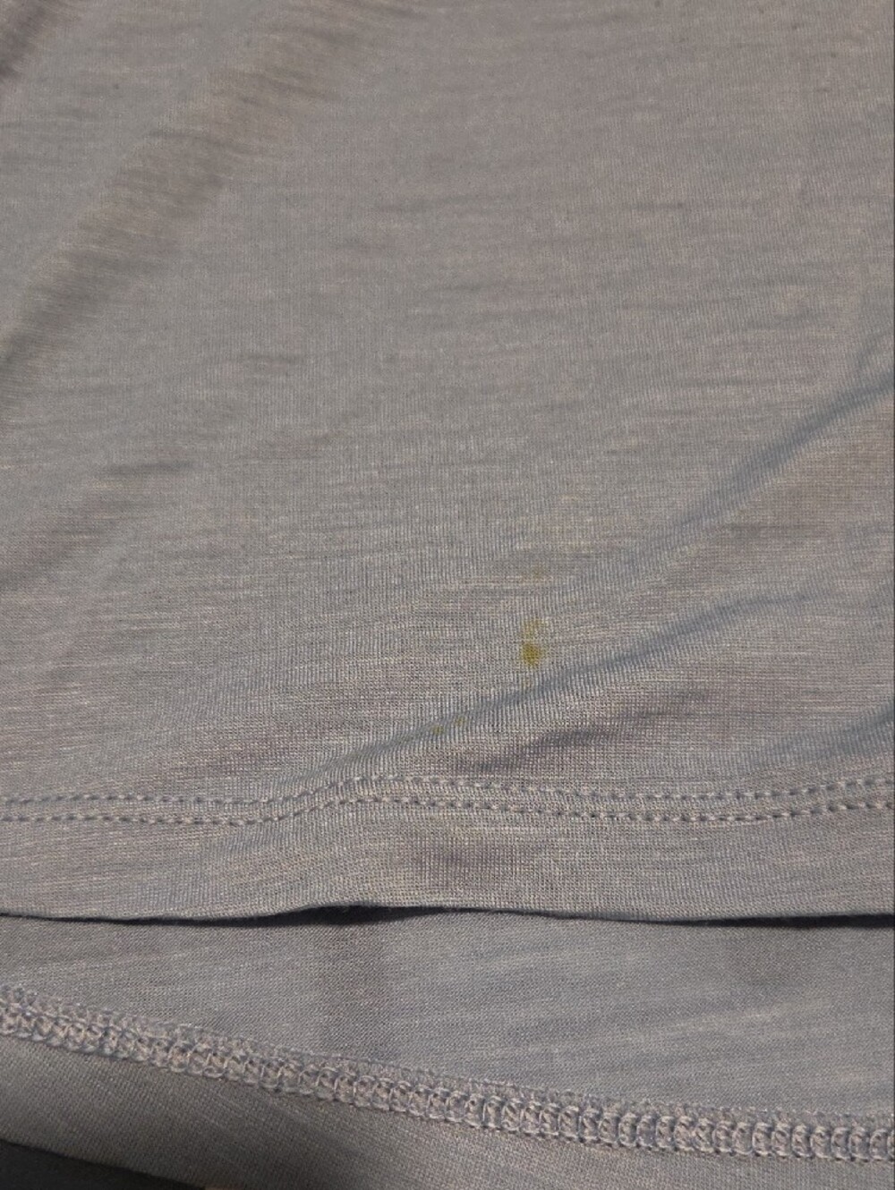 Patagonia Light Blue Women’s Short-Sleeve Tee with Thin Chest Stripe - Picture 2 of 4